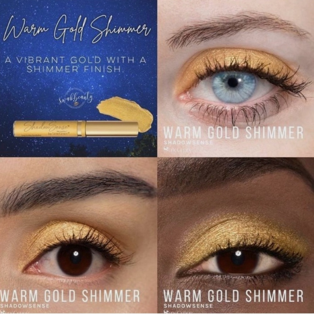ShadowSense by Senegence. Shade: Warm Gold Shimmer, NWT.